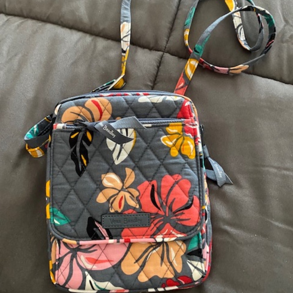 Vera Bradley Mini Hipster in Coastal Paradise pattern